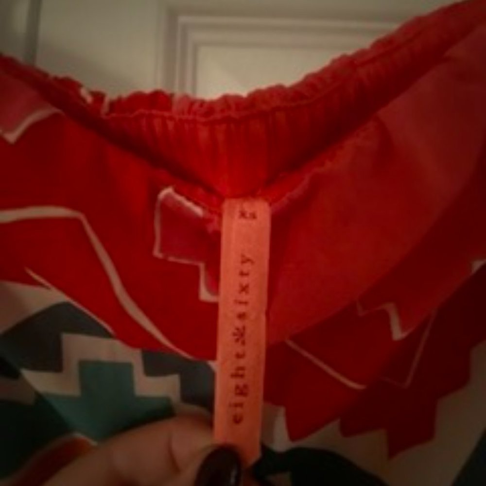 Geometric Patterned Maxi Dress - image 3